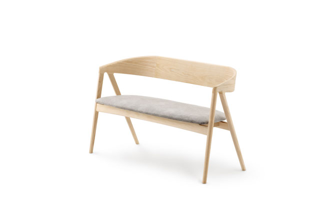 德島椅子製作所 - HARP 靠背長凳|日本製 ALOT Living