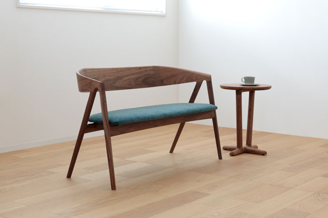 德島椅子製作所 - HARP 靠背長凳|日本製 ALOT Living