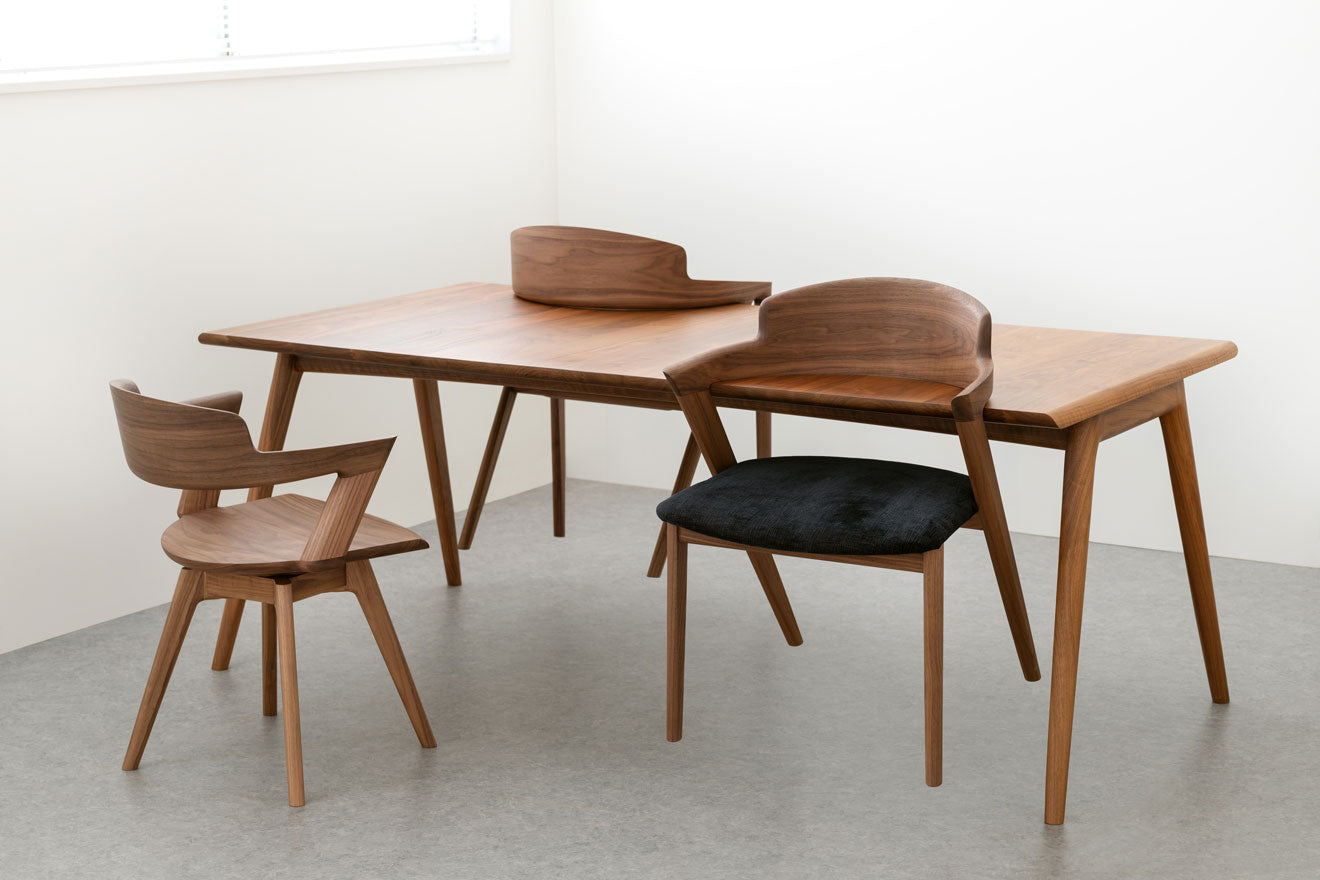 德島椅子製作所 - VIOLA 半扶手餐椅|日本製 ALOT Living