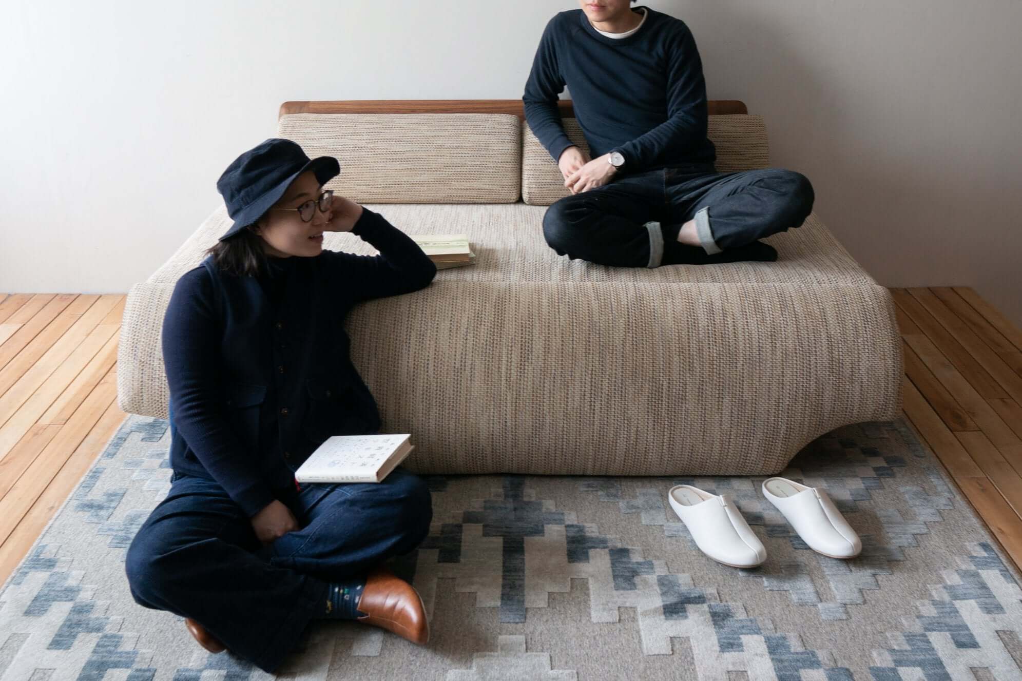 日本品牌 shirakawa - New rapt 實木沙發/2人沙發/3人沙發