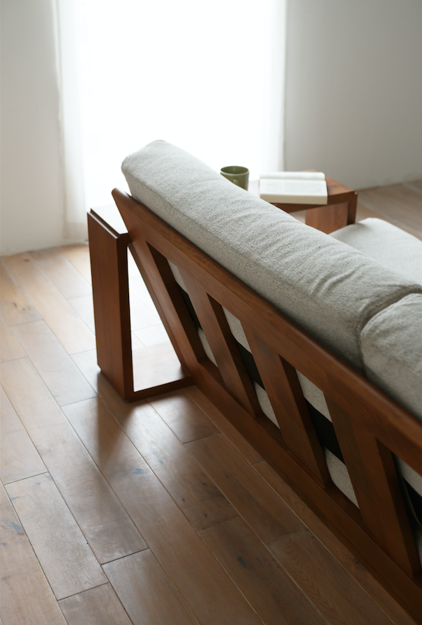 日本原木沙發推薦 | PURO 單扶手沙發 - ALOT Living