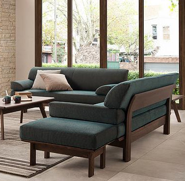 日本品牌 shirakawa - New rapt 實木沙發/2人沙發/3人沙發