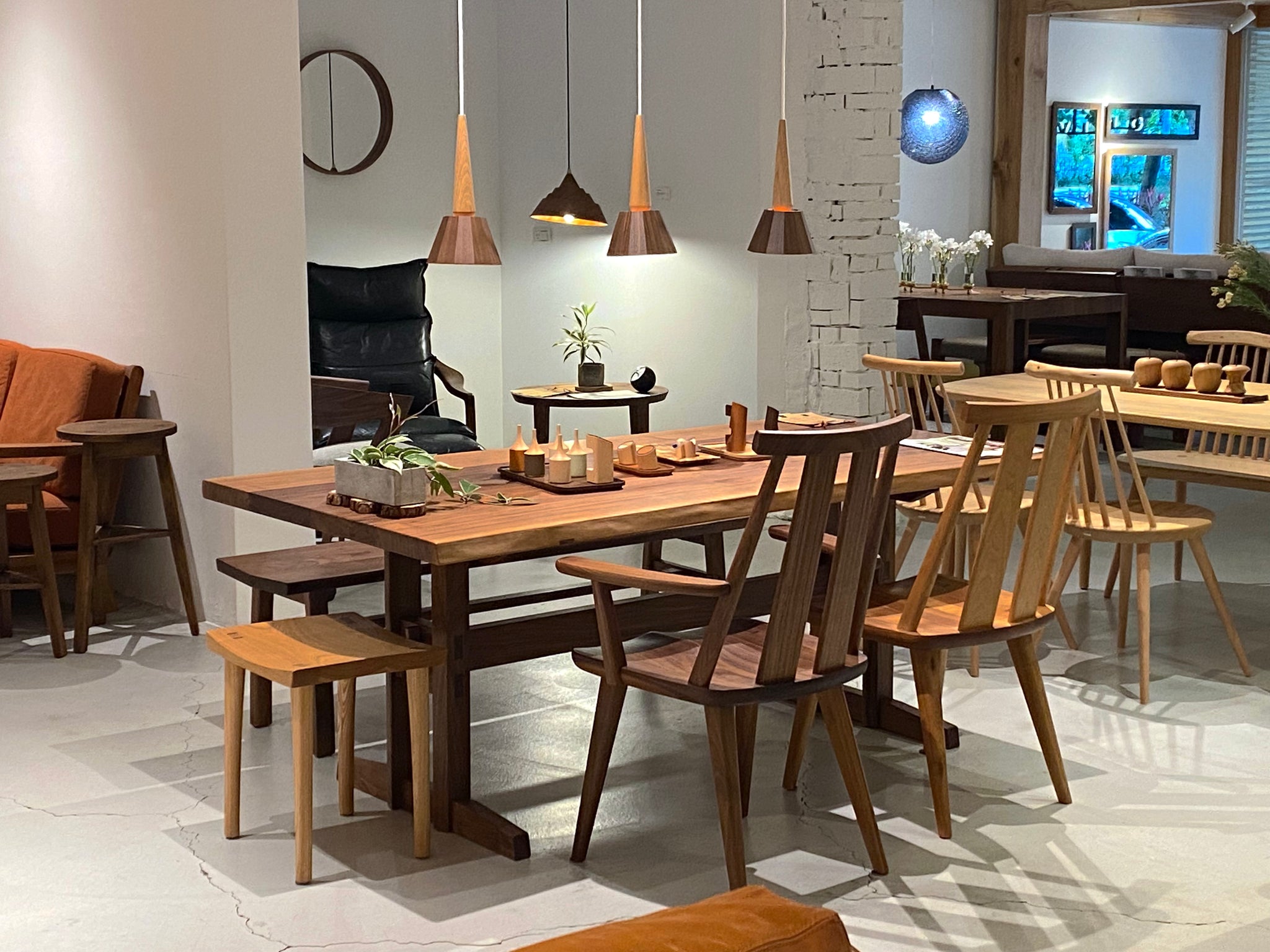 【台北展示品】shirakawa - 飛驒の匠工坊 實木餐桌