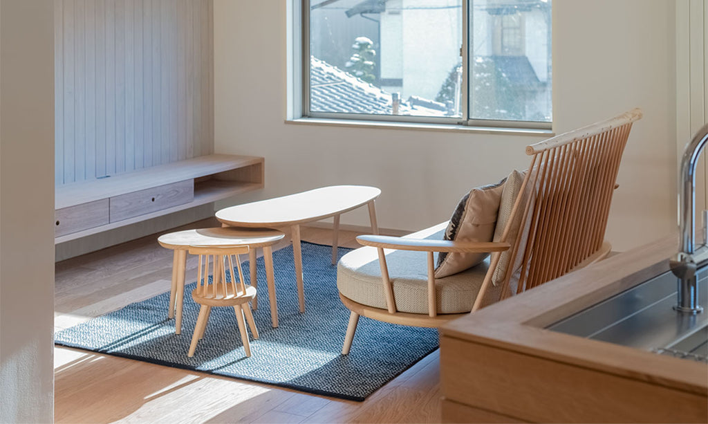 HIDA Sangyo - Kinoe 實木沙發、單人沙發｜日本飛驒家具｜ALOT Living