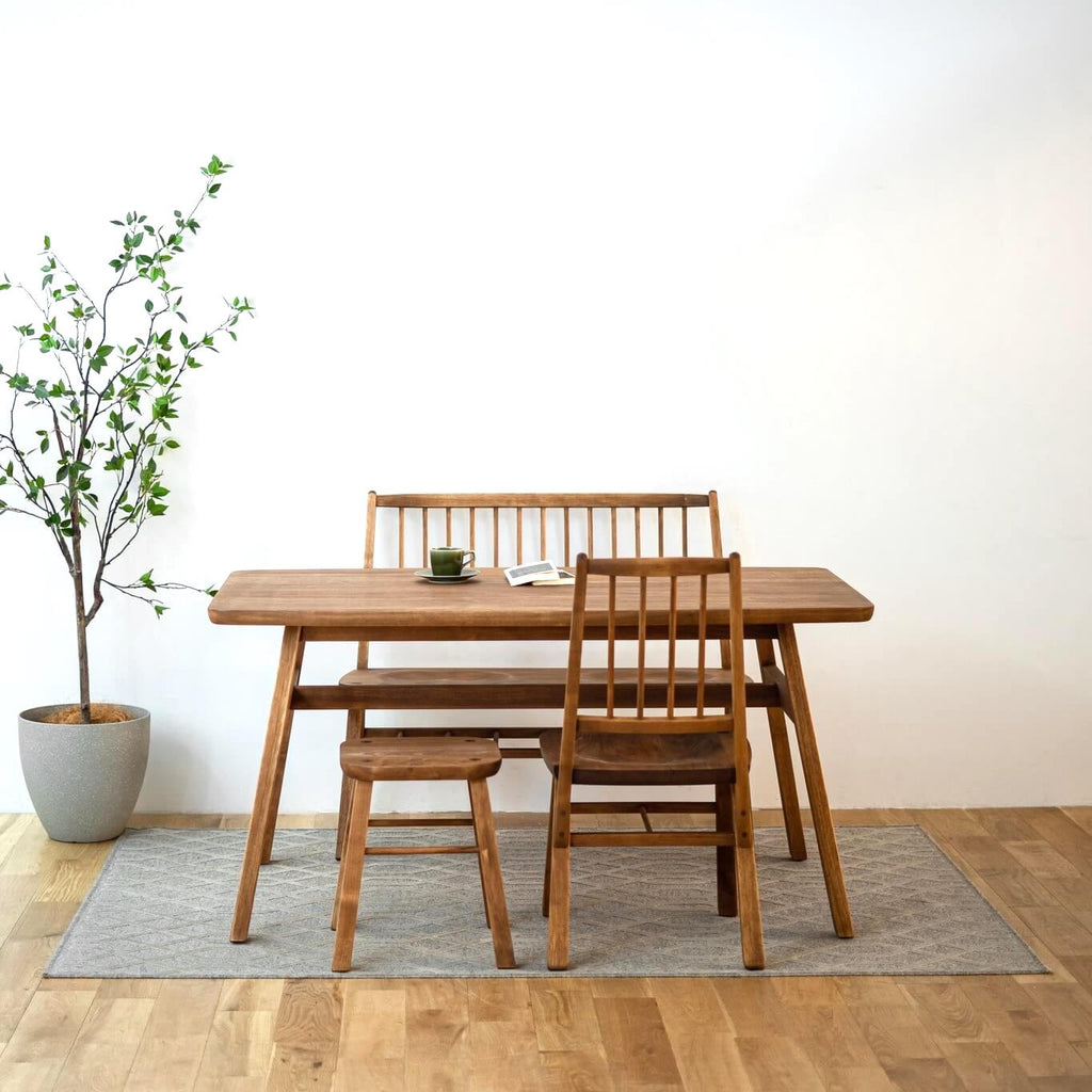 MINO 柿涉染實木餐椅 | 日本原木餐椅推薦 - ALOT Living