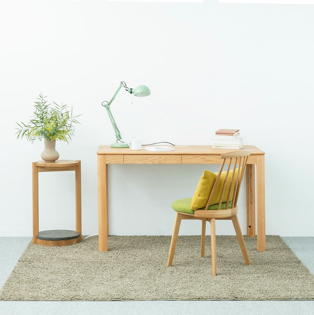 Stash Table BENCA - MIMOSA 實木書桌|日本進口家具 - ALOT Living
