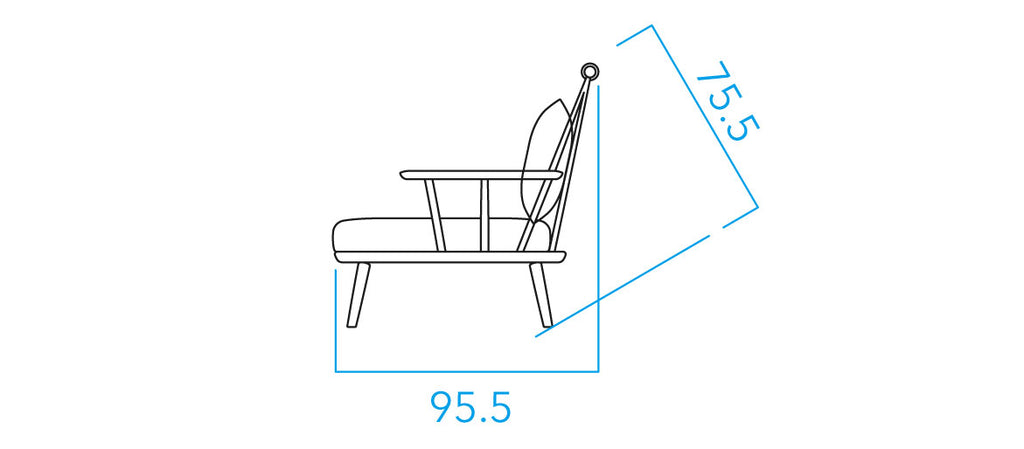 HIDA Sangyo - Kinoe 實木沙發、單人沙發｜日本飛驒家具｜ALOT Living
