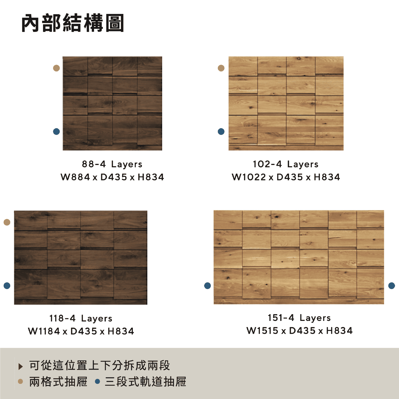 丸田木工 MONO 收納櫃