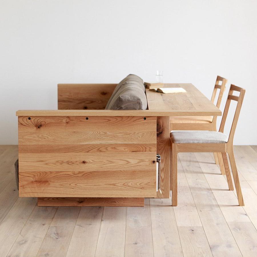 HIRASHIMA - CARAMELLA 日本製實木桌檯沙發