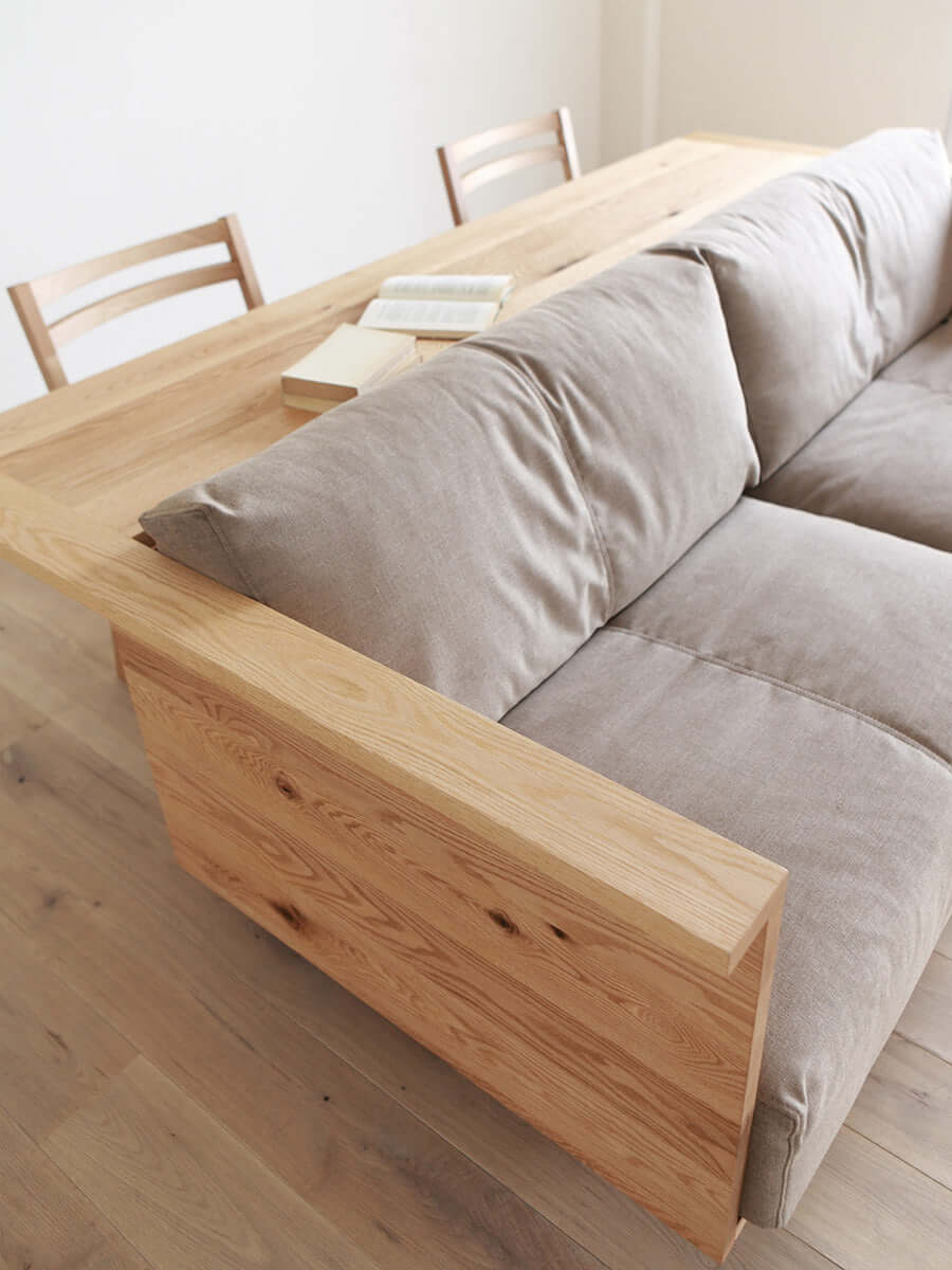 HIRASHIMA - CARAMELLA 日本製實木桌檯沙發