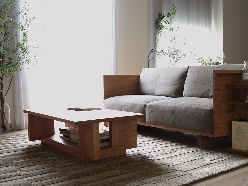 HIRASHIMA - CARAMELLA 茶几（展示品）與沙發空間配置