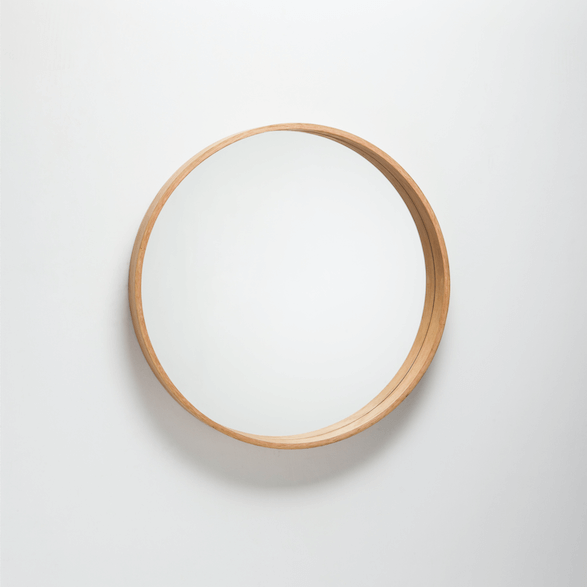 The Mirror 木質圓鏡 (Meta Design)