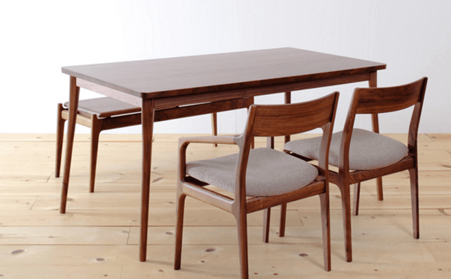 辻製作所 PIKE wood dining table 