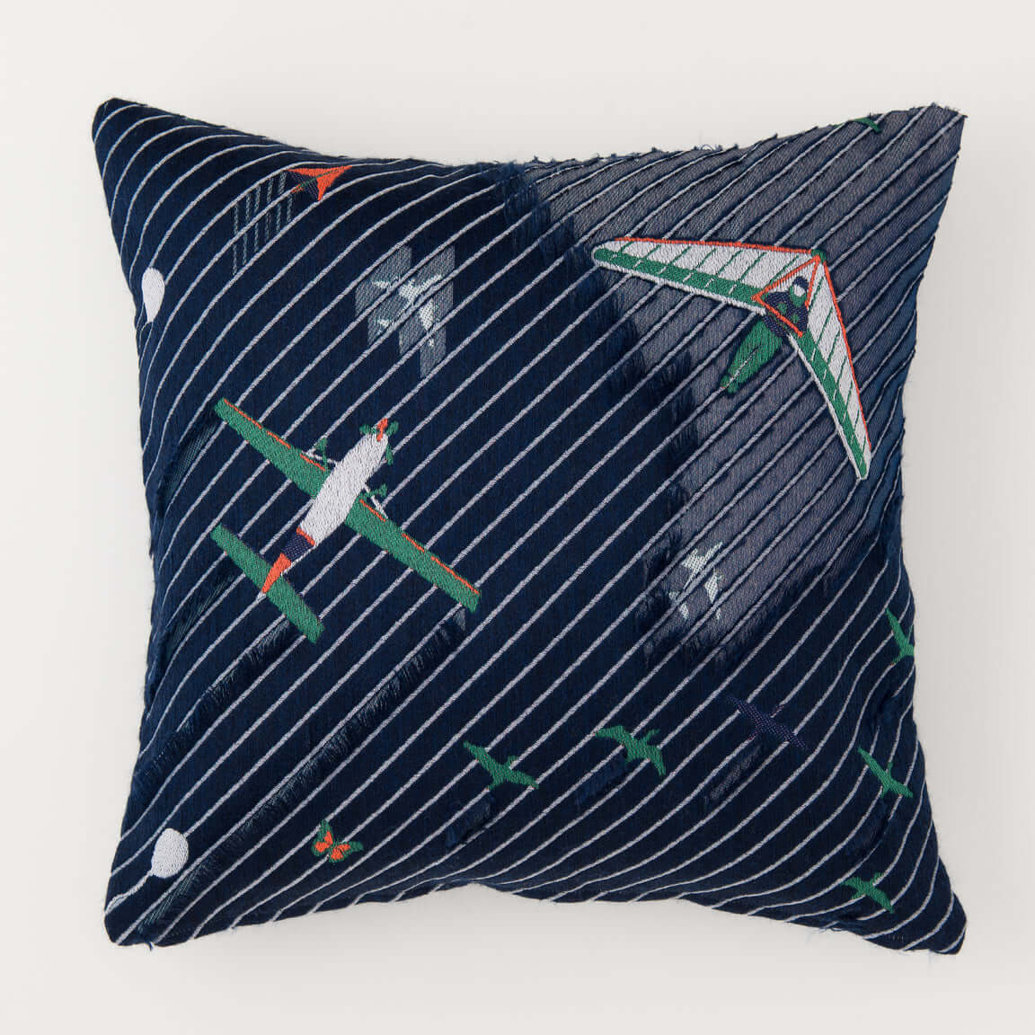 YURI HIMURO - 日本手工織物設計＿SKY 抱枕布套