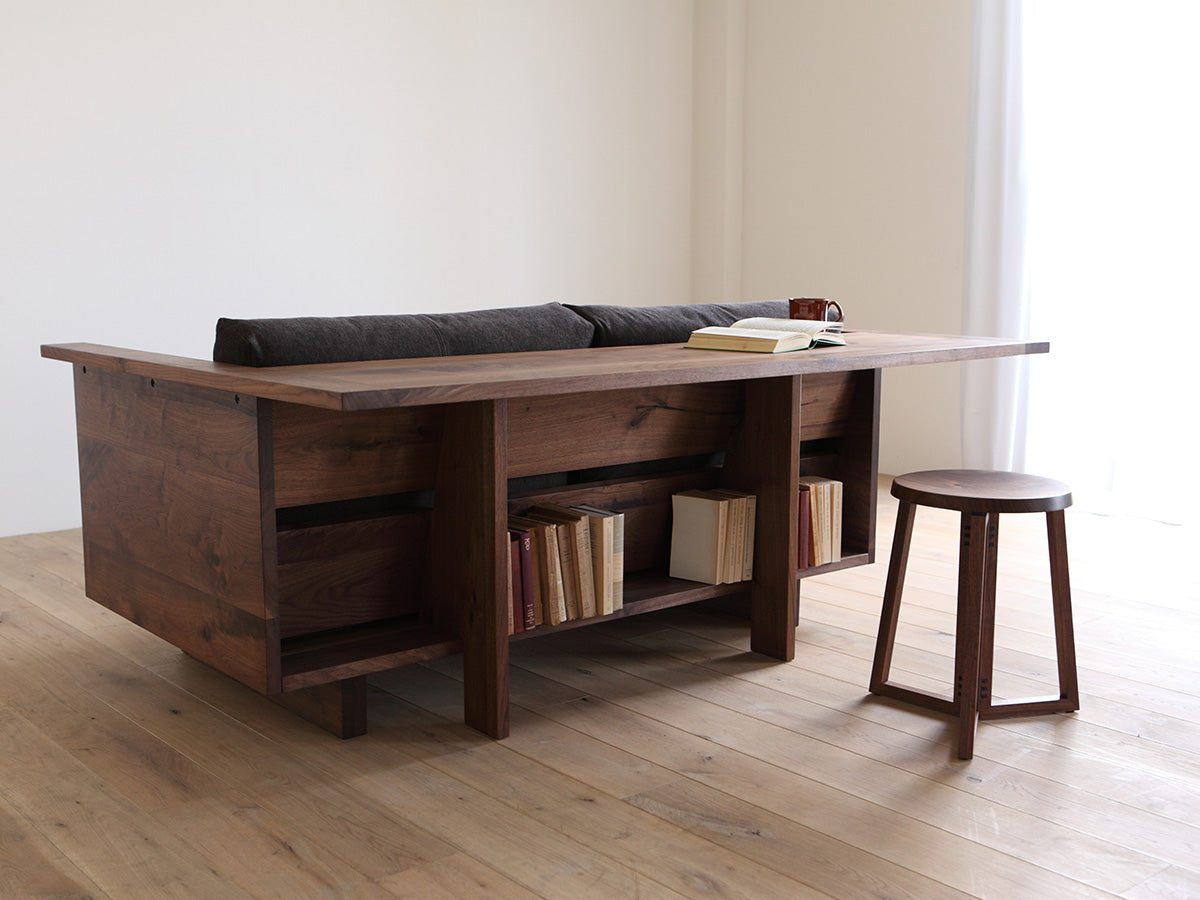 SPAGO圓椅凳與實木桌檯沙發