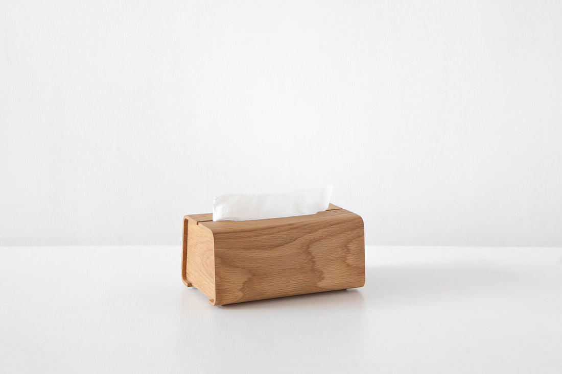 Tetrad 手工木製面紙盒 L