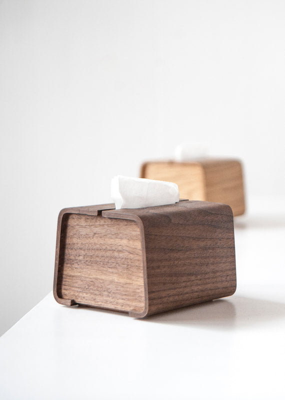 Tetrad 手工木製面紙盒 S